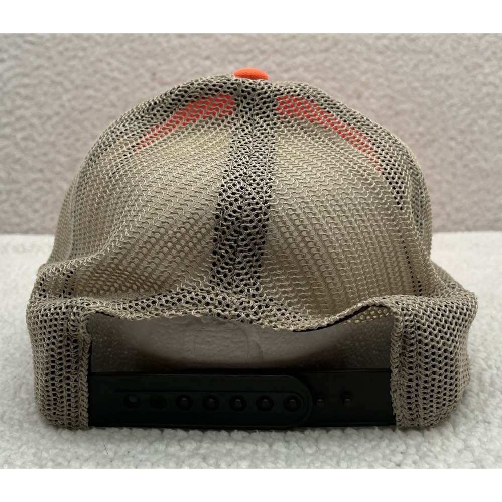 A Southern Lifestyle Co Trucker Hat Snapback Dog Orange Hi-Vis Safety Hunting - Picture 4 of 8